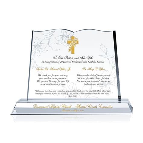 Pastor Anniversary Quotes Scriptures And T Plaque Wording Ideas