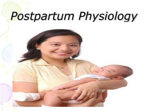 Ppt Postpartum Physiology Powerpoint Presentation Free Download Id