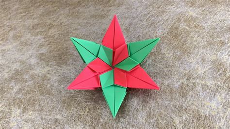 Modular Origami Star Youtube