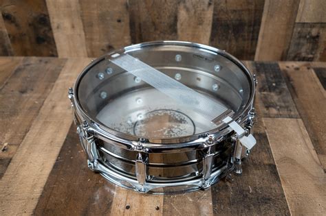Ludwig Lb416 Black Beauty 5x14 Brass Snare Drum Black Accessories