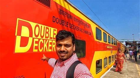 The train will make its return journey from bangalore at 2.40pm and reach chennai at 8.45pm. Chennai to Bangalore AC DOUBLE DECKER Express (22625 ...