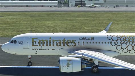 Emirates A320neo Flight Training For Pilot At Sydney International