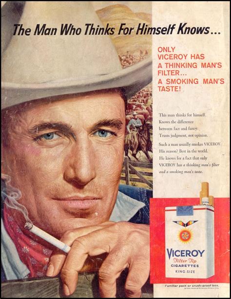 Smoking For Men Cigarette Advertising In The 1950s