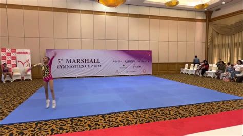 5th Marshall Gymnastics Cup 2022 Aqila Ashyifa Aerobic Gymnastics