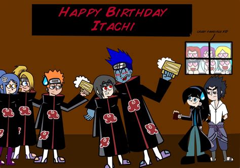 Happy Birthday Itachi By Annie Tower On Deviantart