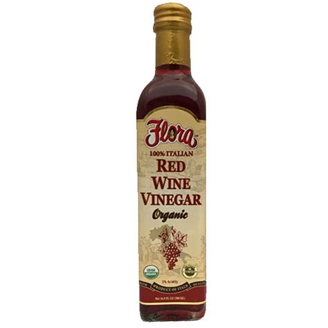 This is a good value for the price, and a high quality product. Flora Red Wine Vinegar (Organic) 34oz - Rosettas Produce