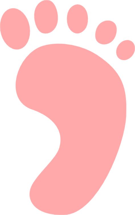 Pink Baby Feet Clipart 600x437 Png Download Pngkit Images And Photos