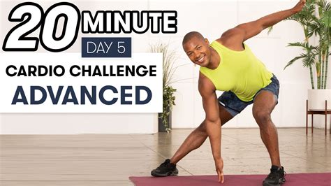 Watch 20 Minute Advanced Cardio Workout With Burnout Sweat With Self