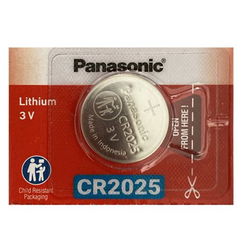 Pin Panasonic Cr 2025 Pin Panasonic Lithium 3v Chính Hãng