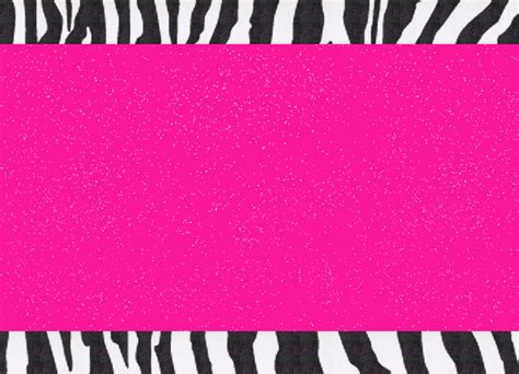 Blue And Pink Zebra Print