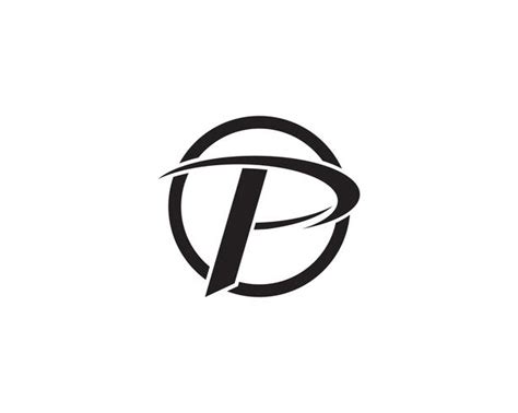 P Logo Letter Business Corporate Design 615094 Vector Art At Vecteezy