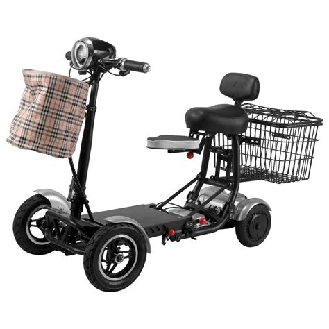 Foldable Lightweight Mobility Scooters For Seniors Folding Electric