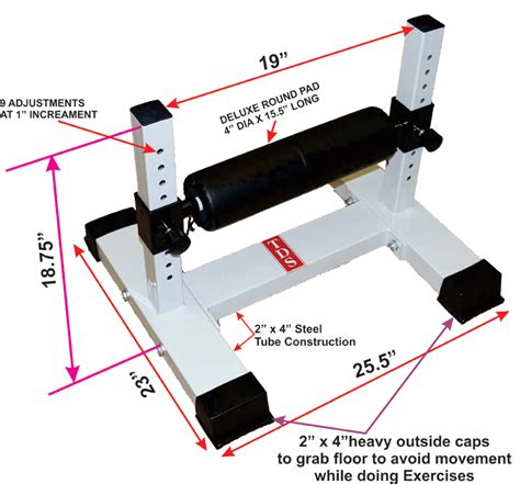 Adjustable Single Leg Split Squat Stand Pukensvet Serious Strength