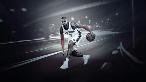 Carmelo Anthony From New York Knicks Nba Wallpaper For Desktop