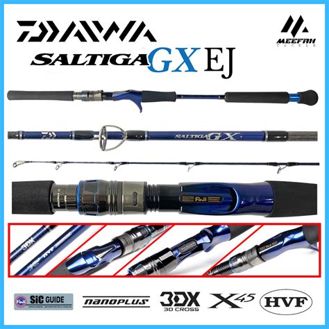 Daiwa Saltiga Gx Jigging Ej Include Pvc Warranty Fishing