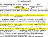 E Amples Of Lease To Own Agreements Photos