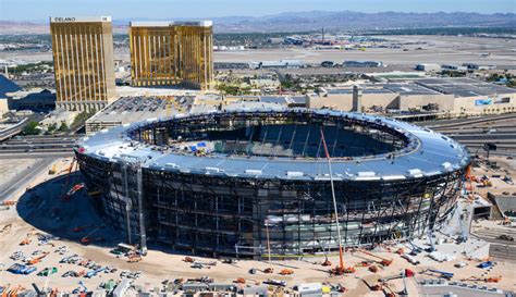 Raiders Release Eighth Allegiant Stadium Construction Video Report