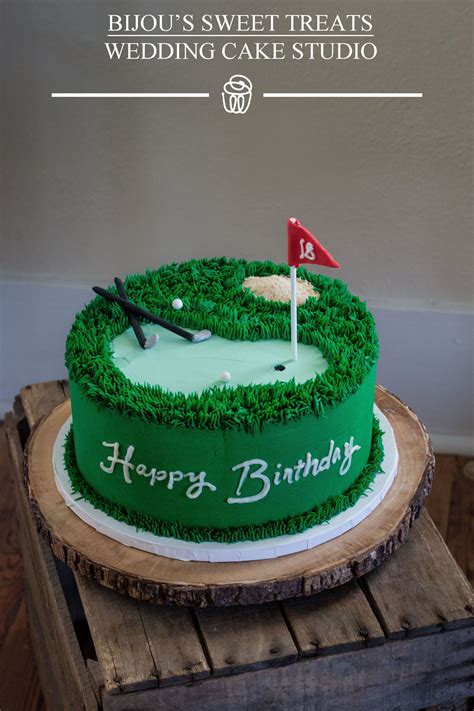 A golf ball cake is always fun to see at a wedding reception or even at a children's birthday party. buttercream golf theme cake | Golf birthday cakes, Golf ...