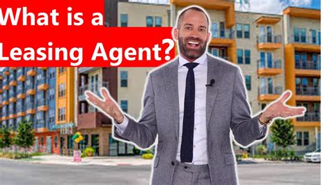 What Is A Leasing Agent Youtube