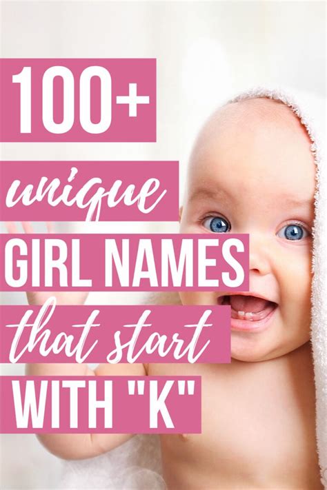 Unique Baby Girl Names That Start With K 2024 The Mommyhood Club