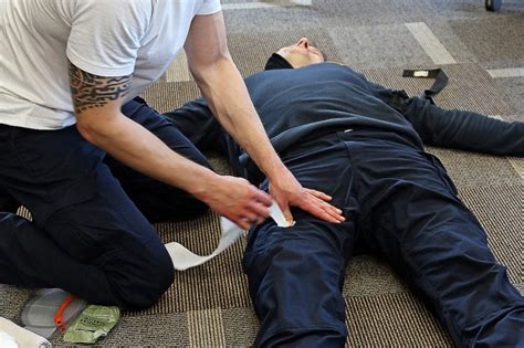 Embassy Guards Learn Tactical Combat Casualty Care From Allies