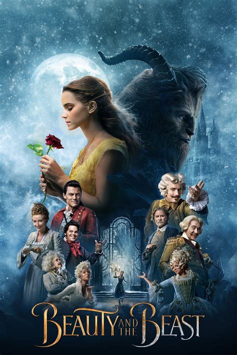 Beauty And The Beast Poster Tulisan