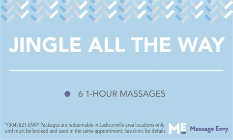 We Have Special Holiday Packages Available For You Now At Your Local Massage Envy Jacksonville