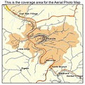 Aerial Photography Map of Pikeville, KY Kentucky