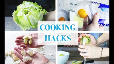 cooking hacks part i tricks to make your life easier youtube