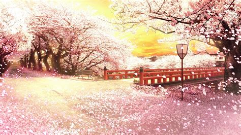 Anime Landscape: Park (Anime Background)