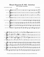 Mozart Requiem K. 626 - Introitus Sheet music for Recorder (Woodwind ...