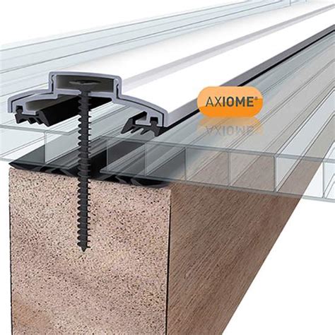 Axiome 10mm Clear Twinwall Polycarbonate Roof Sheet 3000mm X 1050mm