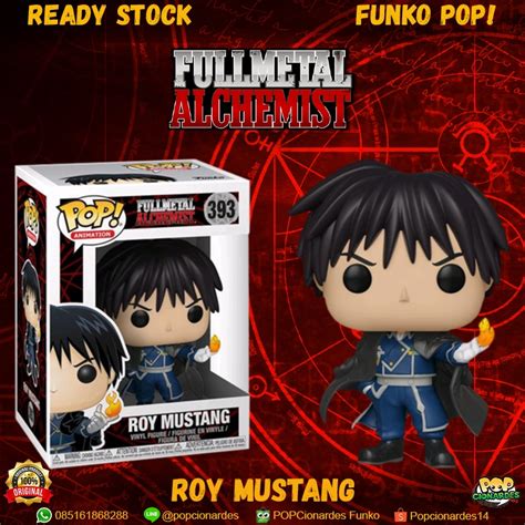 Jual Funko POP Fullmetal Alchemist Colonel Roy Mustang 393 Shopee