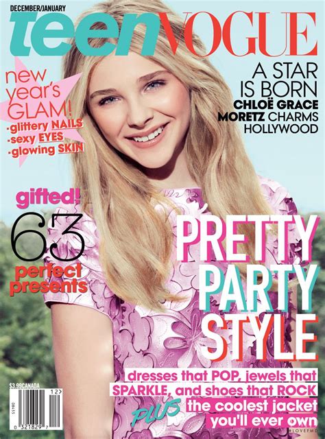 Cover Of Teen Vogue Usa With Chloë Moretz December 2011 Id9772 Magazines The Fmd