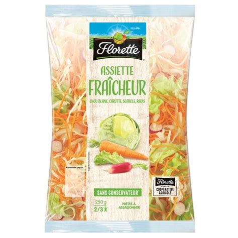 Salade Mélange Crudités Florette Le Sachet De 250g à Prix Carrefour