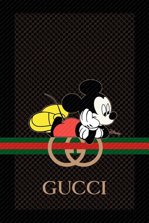 Gucci Logo Poster Gucci Home Decor Gucci Wall Art Etsy