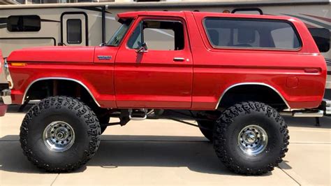 1979 Ford Bronco 9” Lift With 42” Super Swamper Iroks Ford Daily Trucks