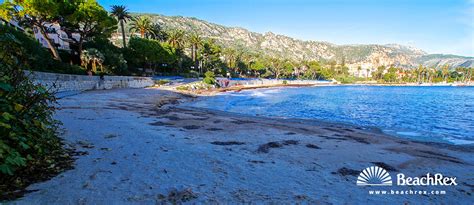 Beach Fourmis Beaulieu Sur Mer Alpesmaritimes France