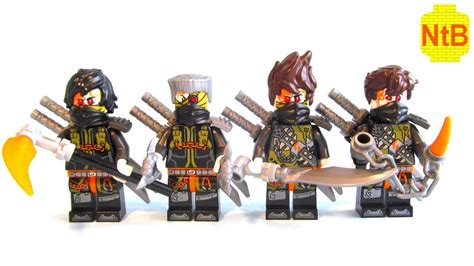 Lego Ninjago Hunted Custom Dragon Hunters Ninja Minifigures Youtube