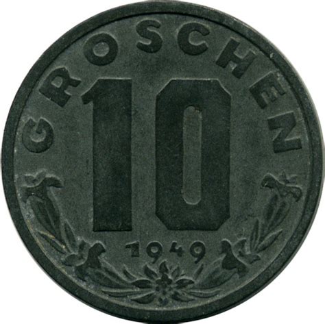 10 Groschen Austria Numista