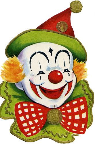 Cute Circus Clown Face Clown Gezichten Carnaval En Kleurplaten