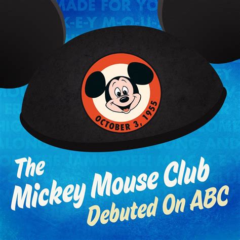 On October 3 1955 The Mickey Mouse Club Debuted On Abc Disney Side