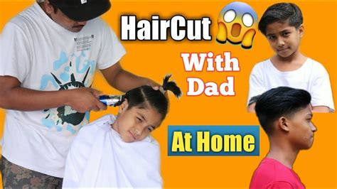 How To Cut Hair At Home Dad Cut My Hair Haircut Vlogs Haircut