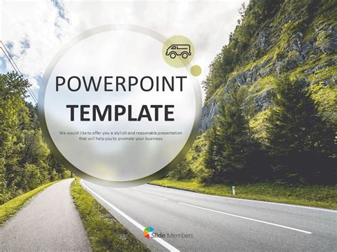 Free Road Trip Powerpoint Template