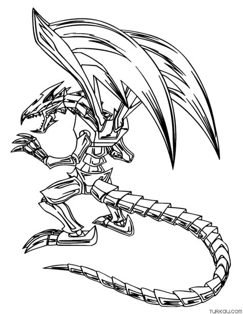 Yu Gi Oh Monsters Coloring Pages