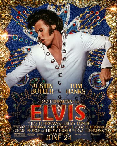 Austin Butler As Elvis In Baz Luhrmanns Elvis Promotional Poster