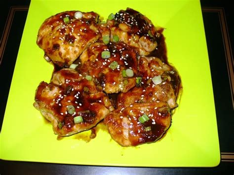 Asian Glazed Chicken Thighs Recipe By Lynne Cookeatshare