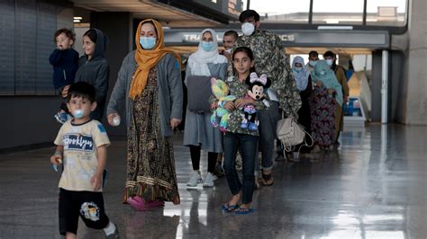 Us Launches Mass Covid Vaccination Site For Arriving Afghans Near