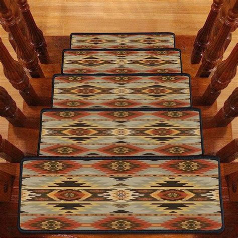 Long Hall And Stair Carpet Runner Aztec Light Brown Most Best Price