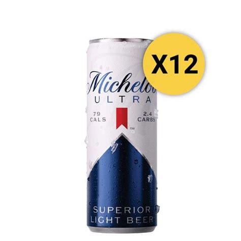 🍺 12x Cerveza Michelob Ultra 355cc Lata Oferta — Descuentos Rata